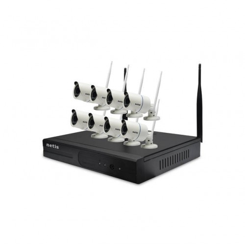 Cloud Monitor Netis SEK208 8-Channel Wirless IP  Cameras